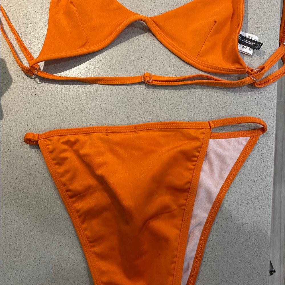 Orange bikini